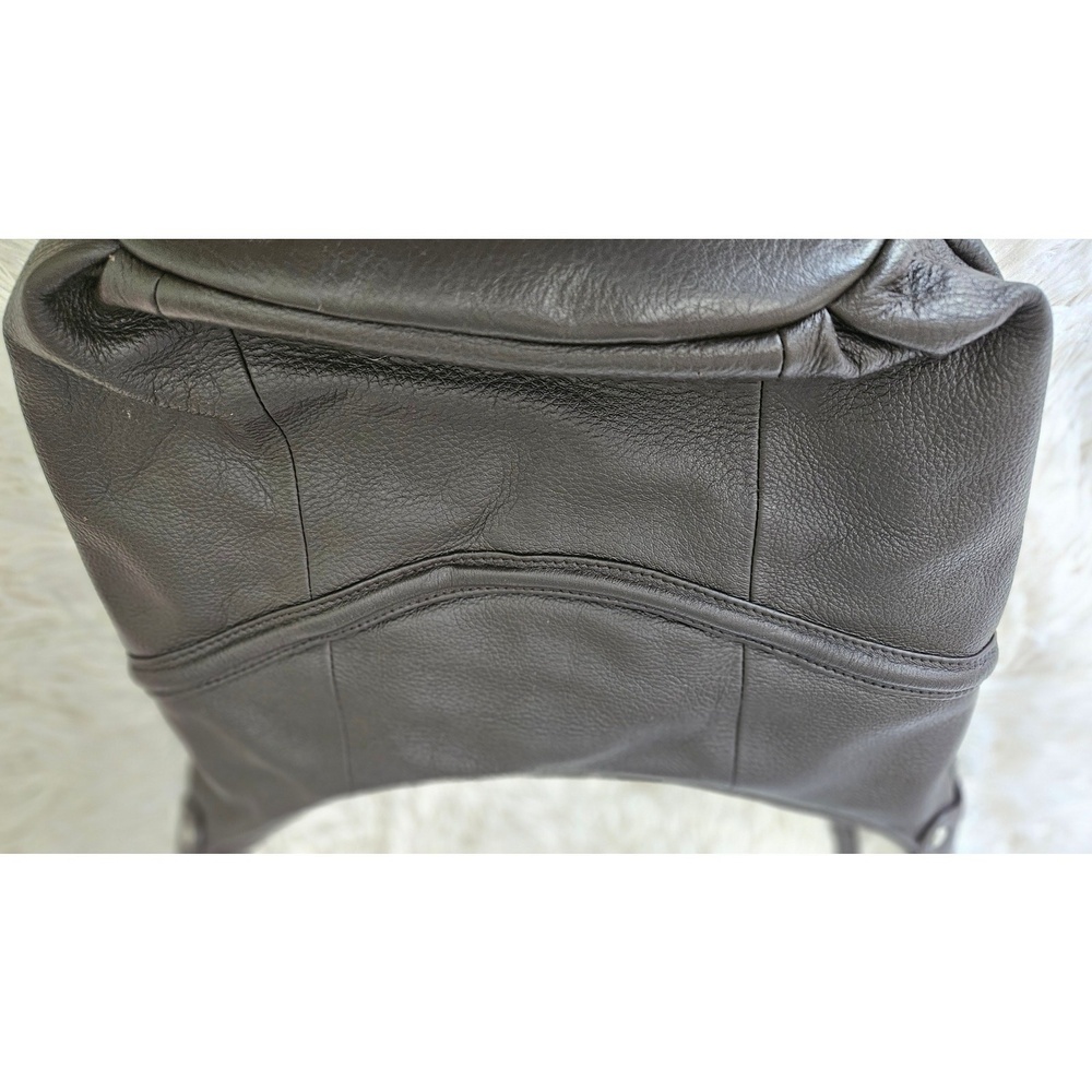 Vintage Stone Mountain Brown leather shoulder bag - Picture 2 of 12